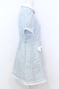 画像3: Swankiss / EK tweed pocket O/P　ワンピース F サックス O-25-07-18-059-CA-OP-OW-OS