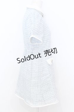 画像3: Swankiss / EK tweed pocket O/P　ワンピース F サックス O-25-07-18-059-CA-OP-OW-OS