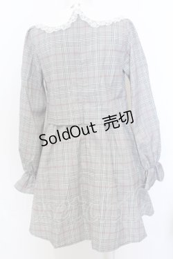 画像4: Ank Rouge / 3つリボンセットアップワンピース M グレー O-25-07-18-064-CA-OP-OW-OS