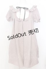 Secret Honey / セーラーフリルAラインワンピース  ピンク O-25-07-18-066-CA-OP-OW-OS