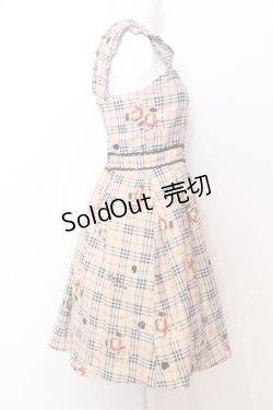 画像2: Honey Cinnamon / チェックベアジャンスカ F ベージュ O-25-07-18-007-LO-OP-OW-OS
