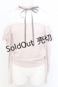Ank Rouge / レース切り替えオフショルニットソー M 公式展開色パープル（ピンク寄り） O-25-07-18-070-CA-TO-OW-OS