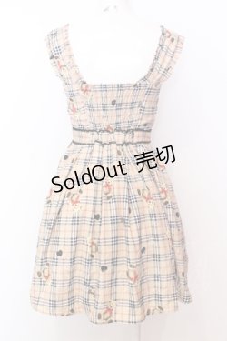 画像3: Honey Cinnamon / チェックベアジャンスカ F ベージュ O-25-07-18-007-LO-OP-OW-OS