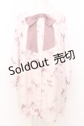 Ank Rouge / Favorite Ribbonシャツワンピース M ピンク O-25-07-18-077-CA-OP-OW-OS