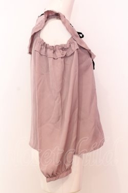 画像2: evelyn / レース切り替えオフショルプルオーバー  パープル O-25-07-18-008-LO-TO-OW-OS