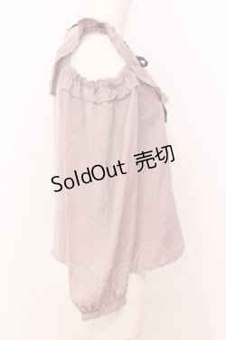 画像2: evelyn / レース切り替えオフショルプルオーバー  パープル O-25-07-18-008-LO-TO-OW-OS