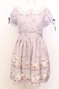Ank Rouge / RosePerfumeワンピース M ラベンダー O-25-07-18-080-CA-OP-OW-OS
