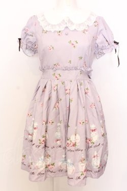 画像1: Ank Rouge / RosePerfumeワンピース M ラベンダー O-25-07-18-080-CA-OP-OW-OS