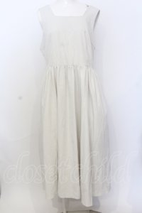 DearMyLoveRose / バックリボンドレスジャンスカ 3L 青みのあるベージュ O-25-07-18-088-EL-OP-OW-ZT0826
