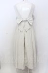 画像3: DearMyLoveRose / バックリボンドレスジャンスカ 3L 青みのあるベージュ O-25-07-18-088-EL-OP-OW-ZT506 (3)
