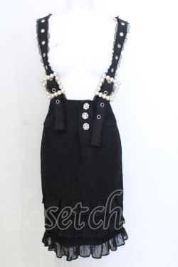 画像1: Swankiss / HS lacy frill MS/K　スカート F クロ O-25-07-18-097-CA-SK-OW-OS