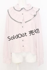 DearMyLove / バイカラー丸襟ワンピース 3L ピンク×クロ O-25-07-18-105-EL-BL-OW-OS