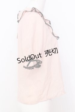 画像2: Honey Cinnamon / レース配色プルブラウス F ピンク O-25-07-18-014-LO-BL-OW-OS