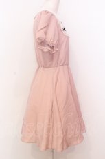 画像2: Honey Cinnamon / リボン配色ワンピース F ピンク×シロ×クロ O-25-07-18-015-LO-OP-OW-ZT508 (2)