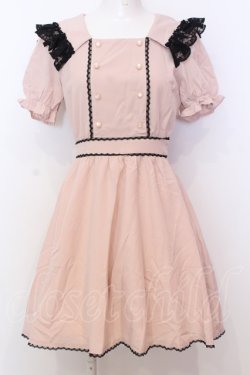 画像1: Honey Cinnamon / セーラーワンピース F ピンク O-25-07-18-019-LO-OP-OW-OS