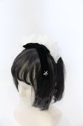Angelic Pretty / Holyリボンメイドカチューシャ  シロ×クロ O-25-07-19-048-AP-ZA-IG-OS