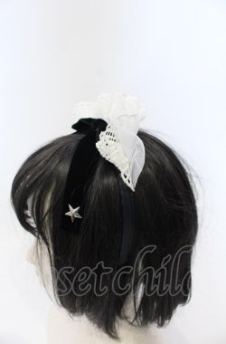 画像3: Angelic Pretty / Holyリボンメイドカチューシャ  シロ×クロ O-25-07-19-048-AP-ZA-IG-OS