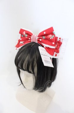 画像1: Angelic Pretty / 摘みたていちごカチューシャ  アカ O-25-07-19-050-AP-AC-IG-OS