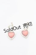 LOLITAその他 / ハートカボションピアス  ゴールド O-25-07-19-051-LO-AC-OW-ZT169-F001