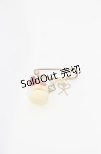 LOLITAその他 / シュークリームミニピンブローチ  ベージュ O-25-07-19-060-LO-AC-OW-ZT169-F001