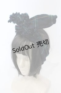 Jane Marple / チェックワイヤーヘアバンド  グリーン O-25-07-19-068-JM-ZA-IG-ZT271