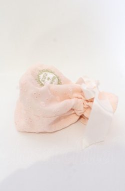画像2: Maison de FLEUR / -POPUP限定フラワー刺繍ビックリボンポーチ  ピンク O-25-07-19-074-LO-ZA-IG-OS