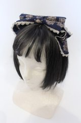 Krad Lanrete（海外ロリィタ） / Lost in Sea Blue Matching カチューシャ  ネイビー O-25-07-19-009-LO-AC-IG-OS
