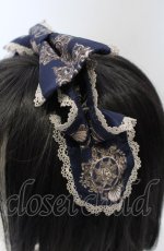 画像2: Krad Lanrete（海外ロリィタ） / Lost in Sea Blue Matching カチューシャ  ネイビー O-25-07-19-009-LO-AC-IG-ZT487-F001 (2)