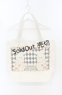 Enchantlic Enchantilly / 【スペシャルバージョン】不思議の国のQueen cat大きめトートバッグ   O-25-07-19-082-LO-BG-IG-ZT-K012