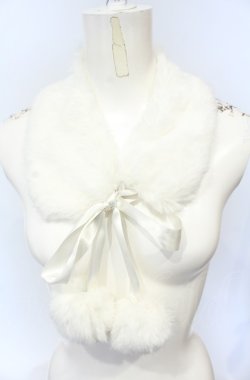 画像1: Angelic Pretty / ファーティペット  シロ O-25-07-19-089-AP-ZA-IG-OS