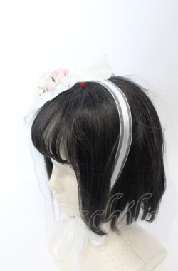 画像3: BABY,THE STARS SHINE BRIGHT / マイアの花の天使ヘッドドレス  オフ×ピンク O-25-07-19-018-BA-AC-IG-OS