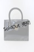 metamorphose / スワンエンブレムエナメルトートBAG バッグ  ブラック O-25-07-19-003-ME-BG-IG-OS