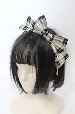 画像1: Angelic Pretty / British Bearカチューシャ  アイボリー O-25-07-19-028-AP-AC-IG-OS