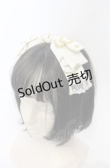 Angelic Pretty / Charlotte's Bearカチューシャ  アイボリー O-25-07-19-029-AP-AC-IG-OS