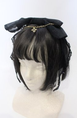 画像1: Angelic Pretty / Milky Crossカチューシャ(2015)  クロ O-25-07-19-035-AP-AC-IG-OS