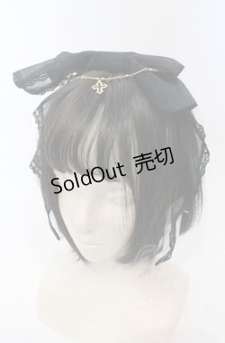 画像1: Angelic Pretty / Milky Crossカチューシャ(2015)  クロ O-25-07-19-035-AP-AC-IG-OS