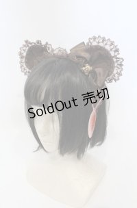 BABY,THE STARS SHINE BRIGHT / Nounoursカチューシャ  ブラウン O-25-07-19-038-BA-AC-IG-OS