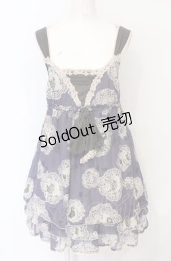 画像1: axes femme / 童話柄キャミチュニ M パープル O-25-07-21-045-AX-TO-OW-OS