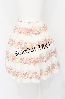 画像2: Emily Temple cute / レース＆フラワーコサージュスカート  薄ピンク O-25-07-21-054-ET-SK-IG-OS