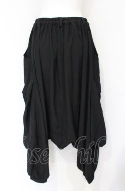 画像2: Deorart / 【Deorart 百奇夜行】ボックスパーツ・サルエルパンツ M ブラック O-25-07-21-058-PU-PA-OW-OS