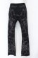 画像2: HYSTERIC GLAMOUR / FIRE BEAR柄ジャカード ニットパンツ  ブラック O-25-07-21-061-PU-PA-OW-OS (2)