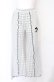 画像1: Candy Stripper / GINGHAM FLARE PANTS 2 ライトグレー O-25-07-21-063-PU-PA-OW-OS (1)