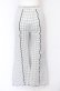 画像2: Candy Stripper / GINGHAM FLARE PANTS 2 ライトグレー O-25-07-21-063-PU-PA-OW-OS (2)