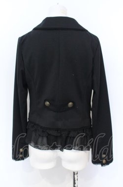 画像3: axes femme / リボンポケットカットジャケット M クロ O-25-07-21-068-AX-JA-OW-OS