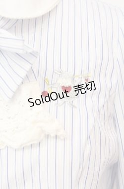 画像2: Secret Honey / 不思議の国のアリスコラボブラウス  サックス O-25-07-21-074-CA-BL-OW-OS