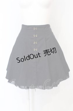 画像1: Secret Honey / レースアップバッスルスカート  ネイビー O-25-07-21-079-CA-SK-OW-OS