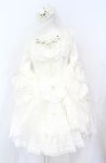 画像1: BABY,THE STARS SHINE BRIGHT / Le poupee mariee reveuse ドレスセット  シロ O-25-07-21-107-BA-OP-IG-OS (1)