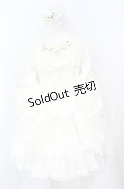 画像1: BABY,THE STARS SHINE BRIGHT / Le poupee mariee reveuse ドレスセット  シロ O-25-07-21-107-BA-OP-IG-OS