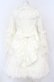 画像11: BABY,THE STARS SHINE BRIGHT / Le poupee mariee reveuse ドレスセット  シロ O-25-07-21-107-BA-OP-IG-OS