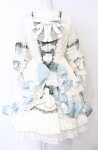 画像2: BABY,THE STARS SHINE BRIGHT / アンリエッタ姫の舞踏会ワンピースドレス・キャノティエセット  シルキーホワイト×サックス O-25-07-21-108-BA-OP-IG-OS (2)